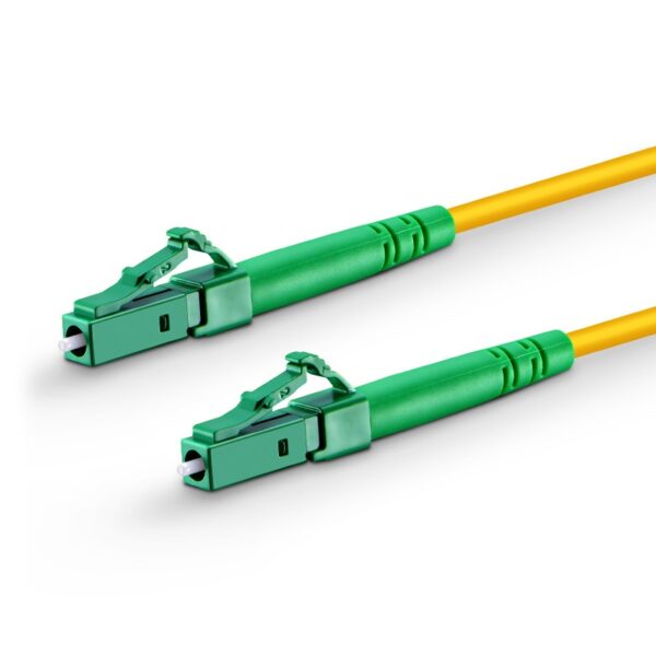 LC APC to LC APC, Simplex, 1 Fiber, Single Mode (OS2), Riser (OFNR), 2.0mm, Tight-Buffered, Yellow - Image 4