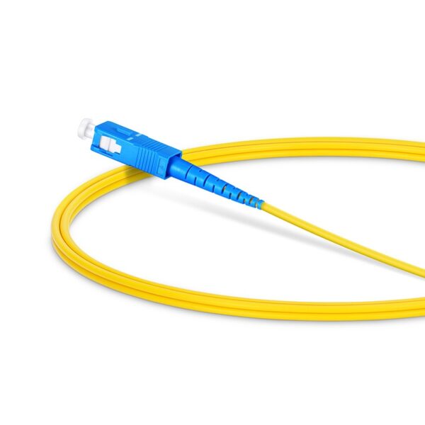 SC UPC to SC APC, Simplex, 1 Fiber, Single Mode (OS2), Riser (OFNR), 2.0mm, Tight-Buffered, Yellow - Image 5