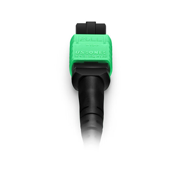 3m (10ft) MTP® Jumper, MTP®-12 APC (Female) to MTP®-12 APC (Female), 12 Fibers, Single Mode (OS2), Plenum (OFNP), 0.35dB Max, Type B, Yellow - Image 2